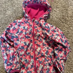 Columbia Vibrant Pink and Navy Camo Jacket